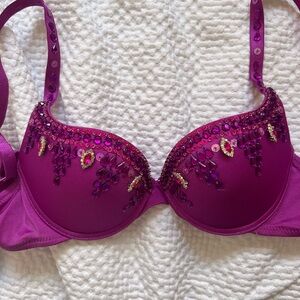 Marciano bra - Embellished Purple Bra